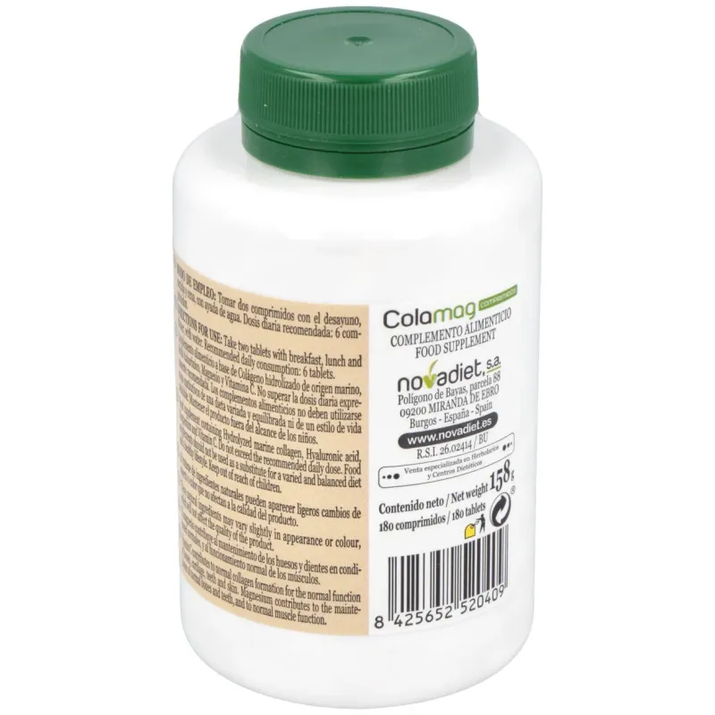 Colamag colageno marino + magnesio 180 comprimidos | Farmacia Barata