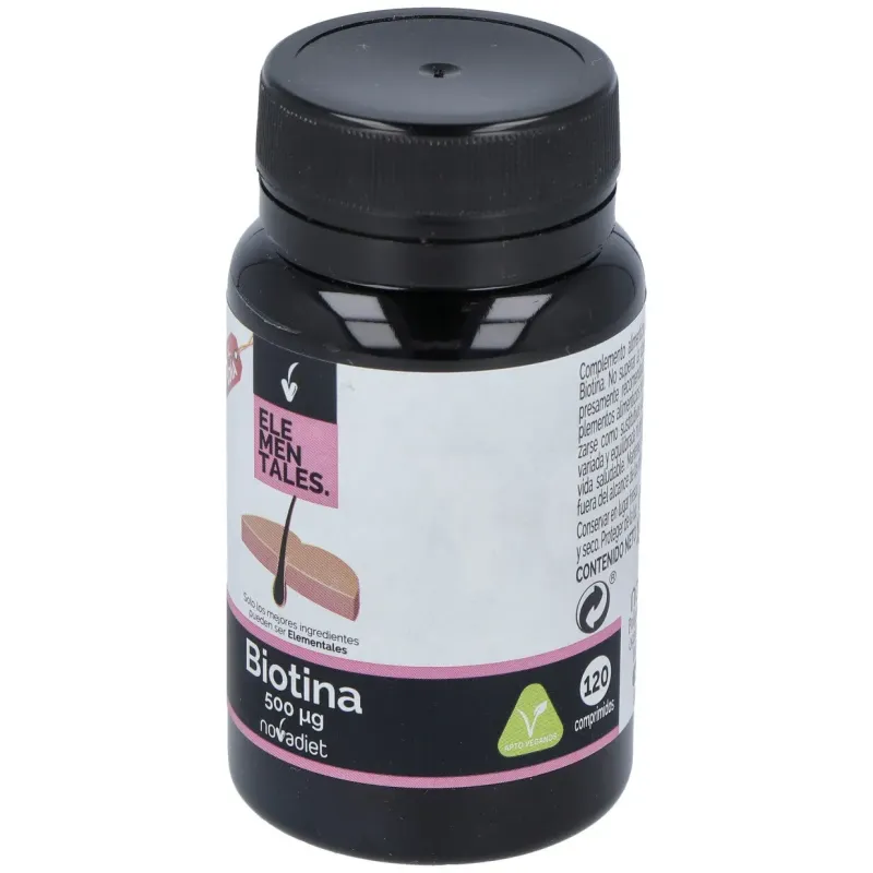 Novadiet biotina 500 mcg 120 comprimidos | Farmacia Barata