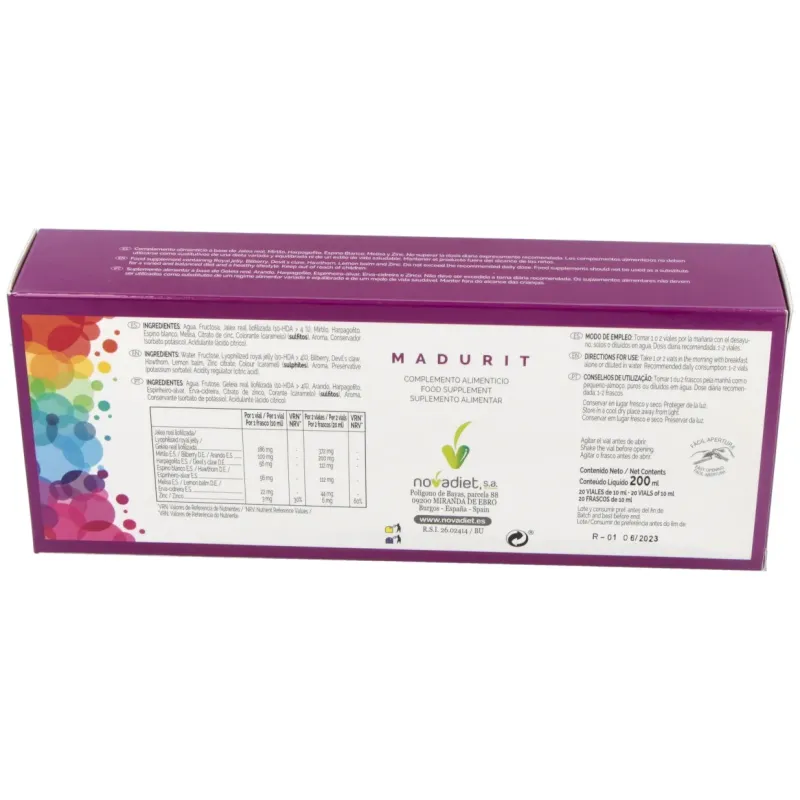 Novadiet madurit 20 viales | Farmacia Barata