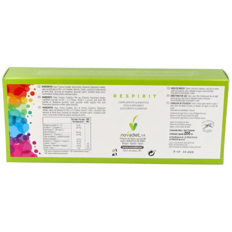 Novadiet respirit 20 viales | Farmacia Barata Novadiet respirit 20 viales | Farmacia Barata