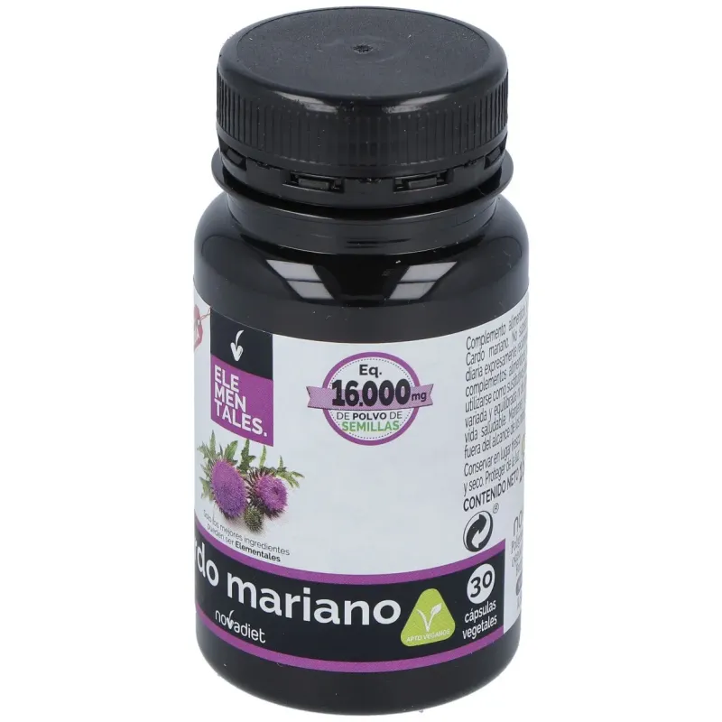 Novadiet cardo mariano 30 cápsulas vegetales | Farmacia Barata Novadiet cardo mariano 30 cápsulas vegetales | Farmacia Barata