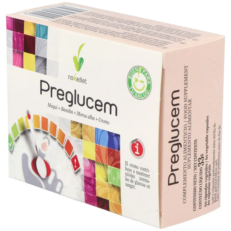 Novadiet preglucem 60 cápsulas | Farmacia Barata