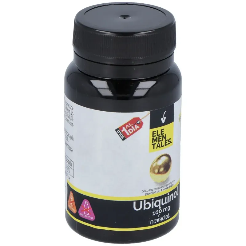 Novadiet ubiquinol 100 mg 30 cápsulas vegetales | Farmacia Barata