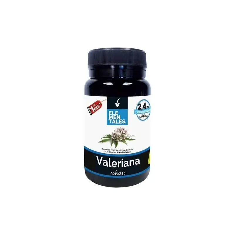 Novadiet valeriana 30 cápsulas vegetales | Farmacia Barata
