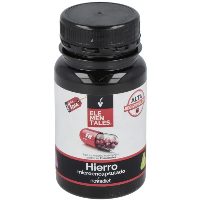 Novadiet hierro microencapsulado 60caps | Farmacia Barata
