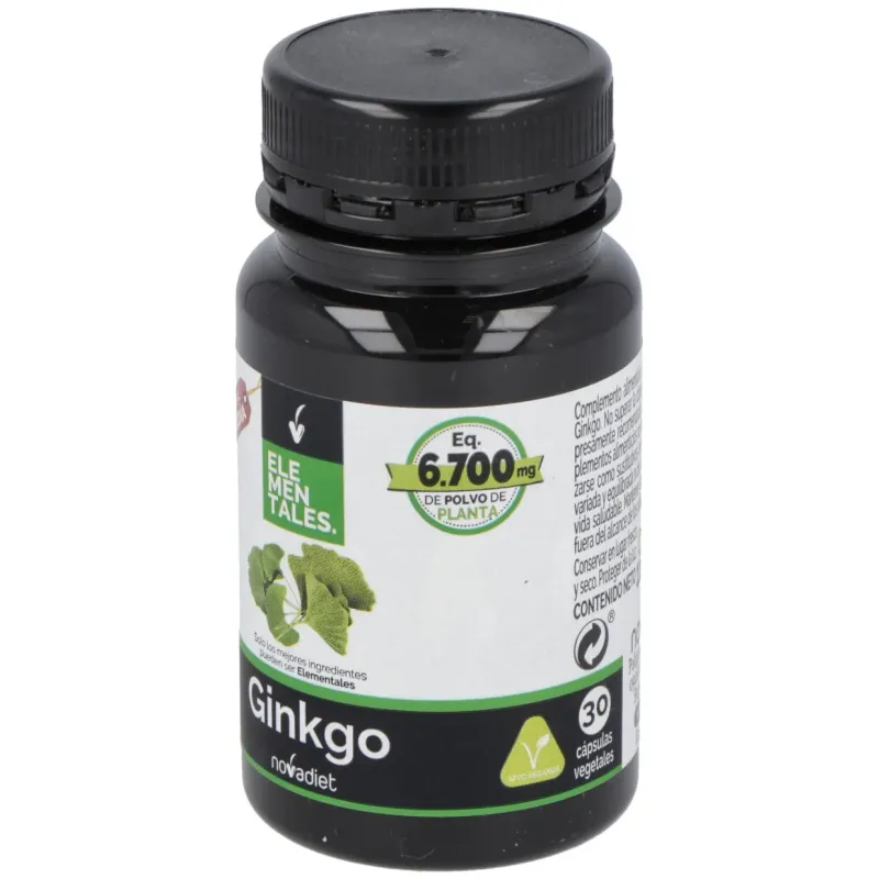 Novadiet ginkgo 30 cápsulas vegetales | Farmacia Barata Novadiet ginkgo 30 cápsulas vegetales | Farmacia Barata
