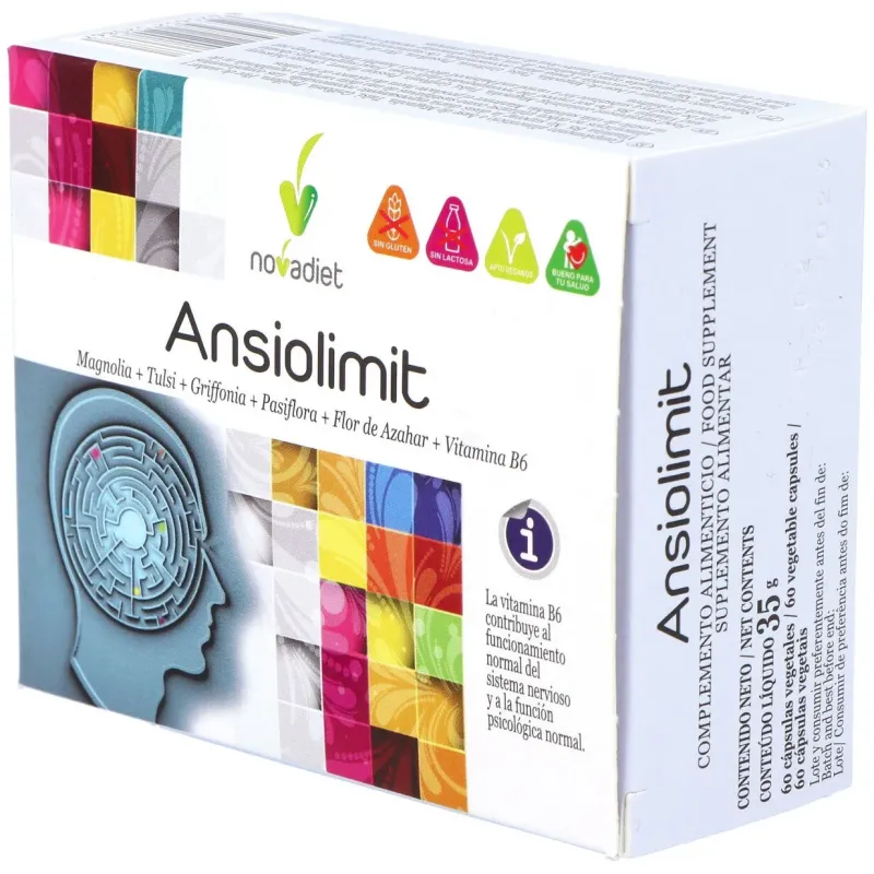 Novadiet ansiolimit 60caps | Farmacia Barata
