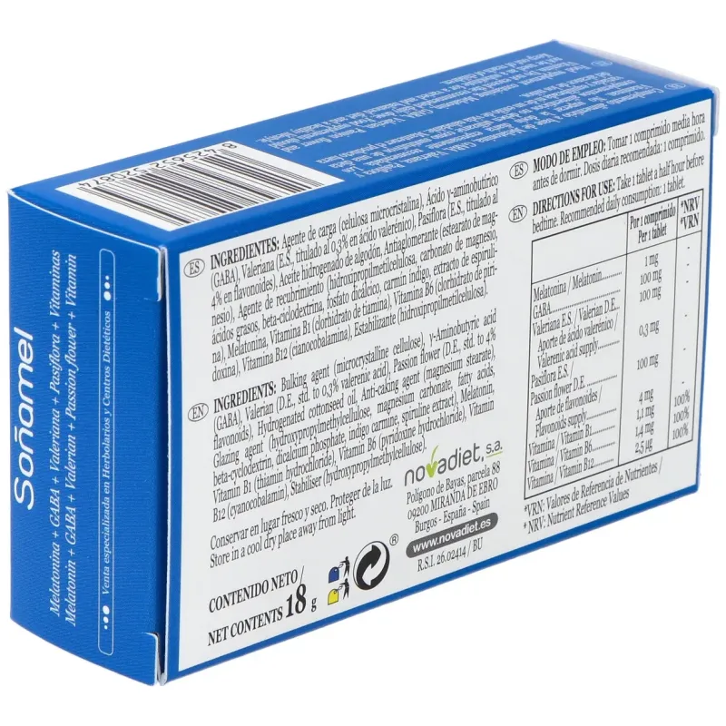 Novadiet soñamel 30comp | Farmacia Barata Novadiet soñamel 30comp | Farmacia Barata
