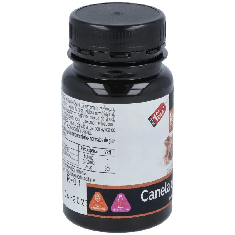 Novadiet canela de ceylan 30 cápsulas vegetales | Farmacia Barata