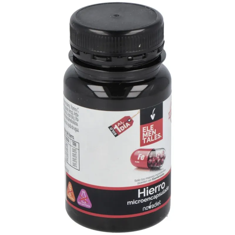Novadiet hierro microencapsulado 60caps | Farmacia Barata