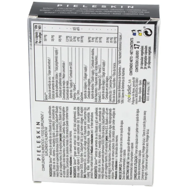 Novadiet pileskin 30caps | Farmacia Barata Novadiet pileskin 30caps | Farmacia Barata