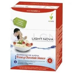 Light nova porridge fresa - novadiet - 6 sobres