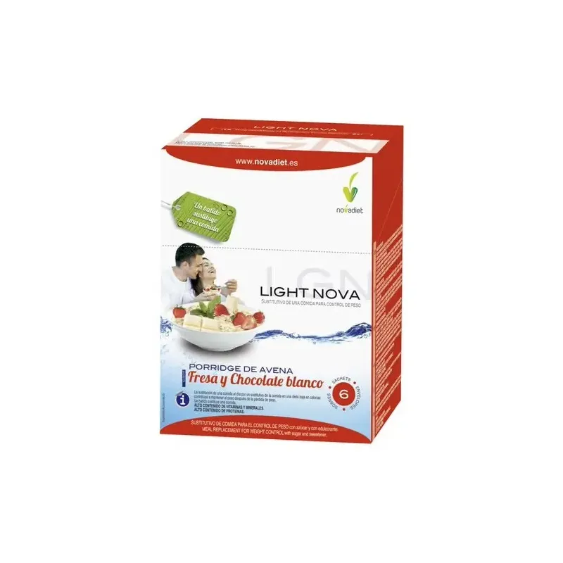 Light nova porridge fresa - novadiet - 6 sobres | Farmacia Barata Light nova porridge fresa - novadiet - 6 sobres | Farmacia Barata