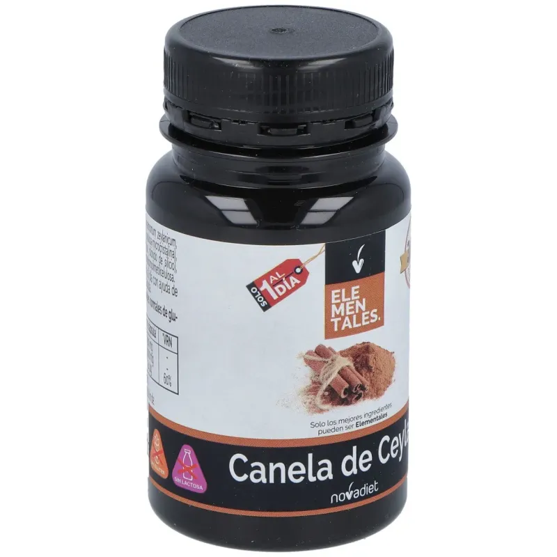 Novadiet canela de ceylan 30 cápsulas vegetales | Farmacia Barata