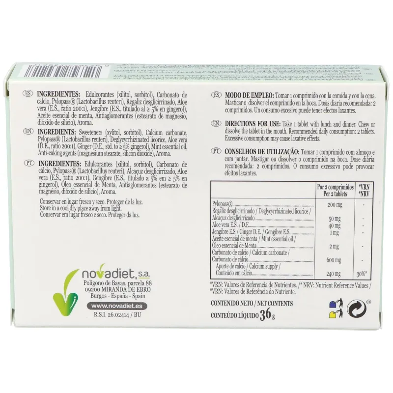 Nova diet pilogastril s/g vega s/la 30caps | Farmacia Barata
