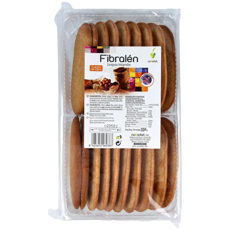 Nova diet fibralen lenguas int galletas 350g | Farmacia Barata