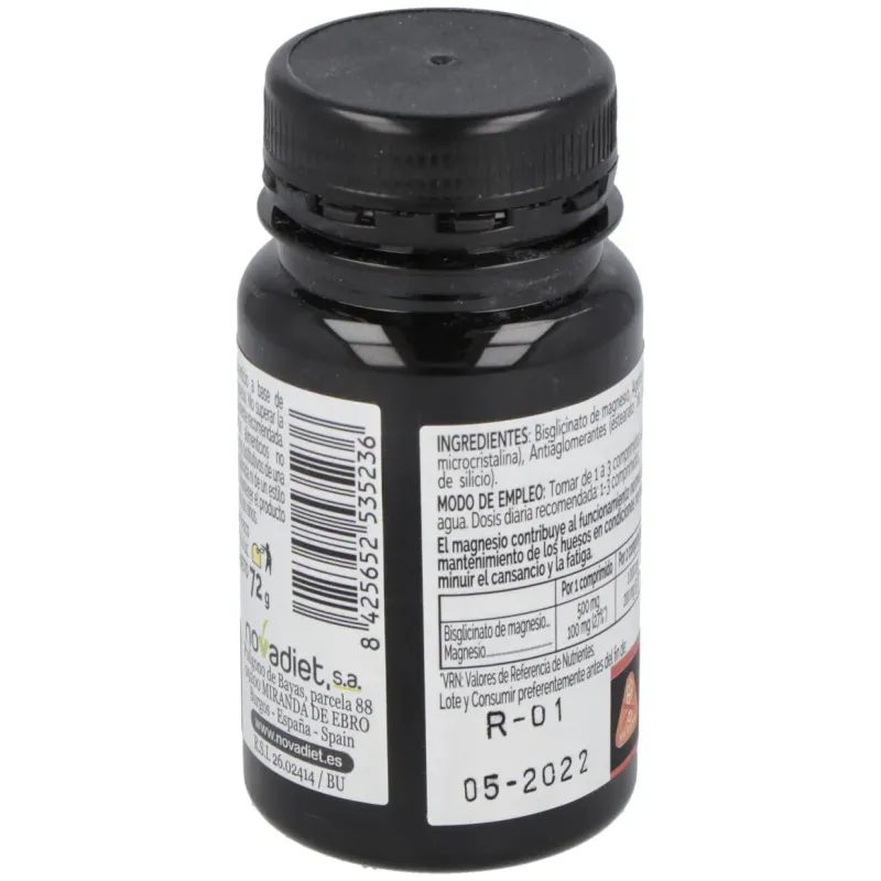 Nova diet magnesio elementales 90comp | Farmacia Barata