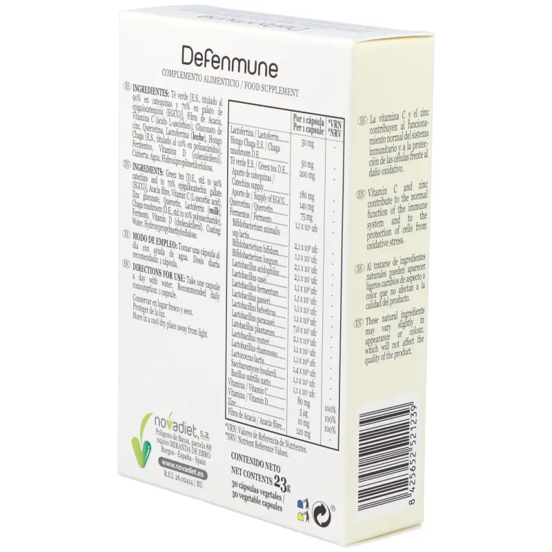 Nova diet defenmune 30caps | Farmacia Barata