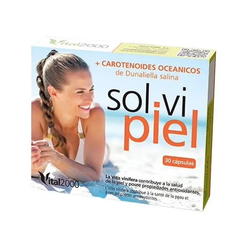 Vital 2000 sol-vi-piel 30caps | Farmacia Barata