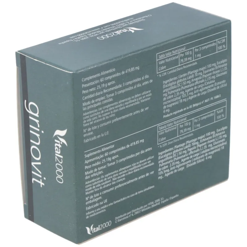Grinovit 60comp. | Farmacia Barata