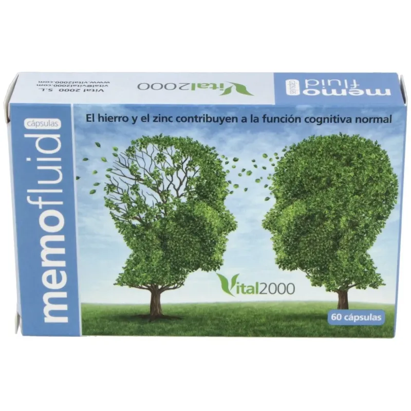 Vital2000 memofluid 60caps | Farmacia Barata