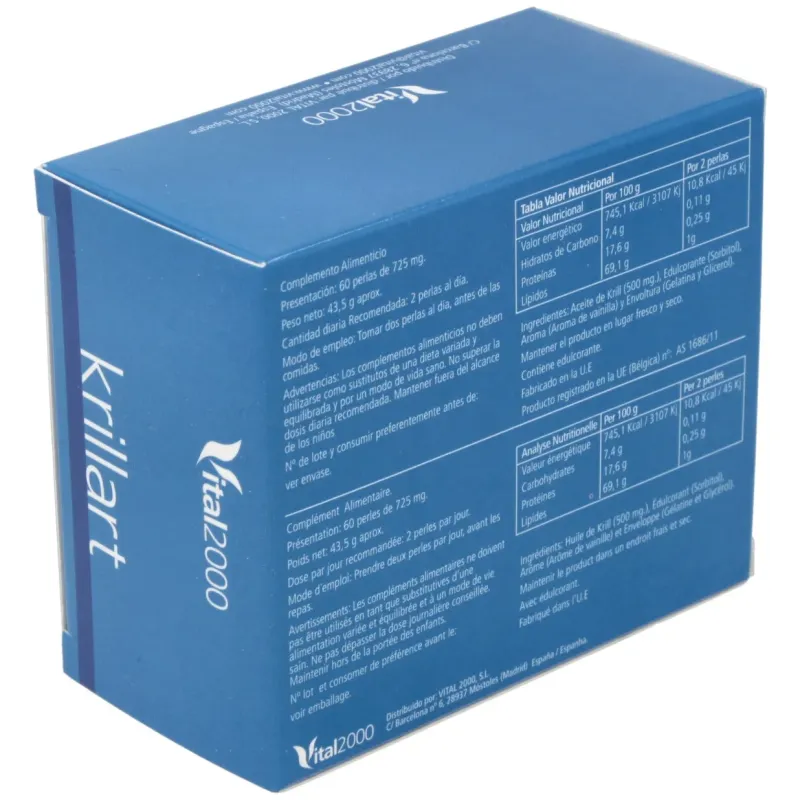 Krillart omega 3 krill 60perlas | Farmacia Barata