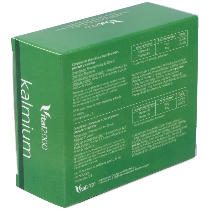 Kalmium 60comp. | Farmacia Barata