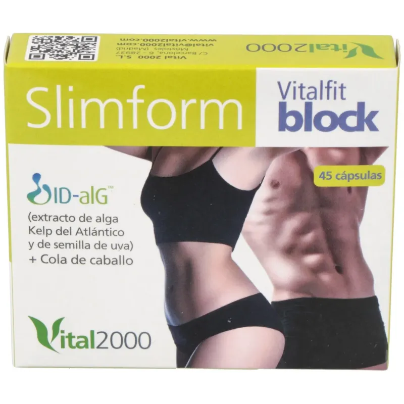 Vital 2000 slimform block 45caps | Farmacia Barata