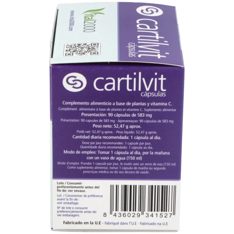 Cartilvit 90cap. | Farmacia Barata