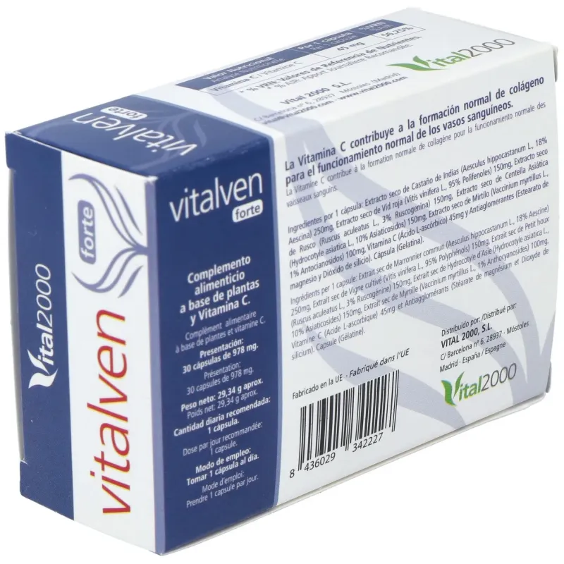 Vital 2000 vitalfen forte 30caps | Farmacia Barata