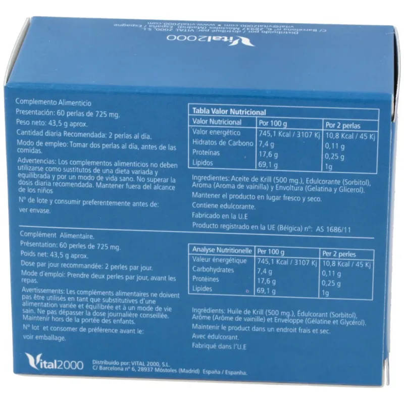 Krillart omega 3 krill 60perlas | Farmacia Barata