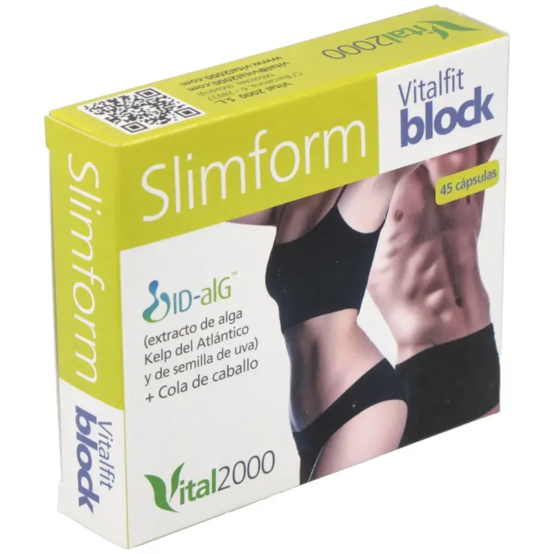 Vital 2000 slimform block 45caps | Farmacia Barata
