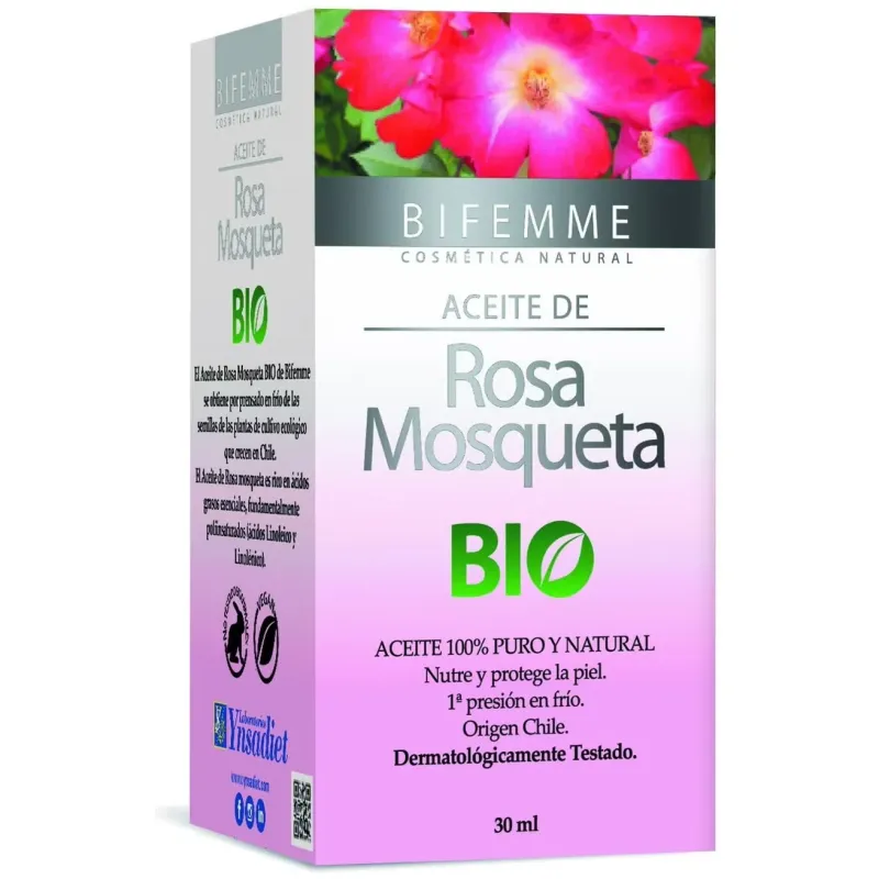 Aceite de rosa mosqueta bio 30ml. bifemme | Farmacia Barata