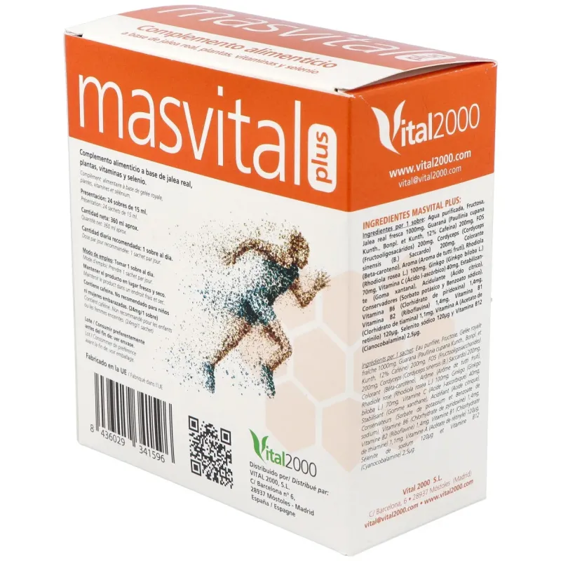 Vital 2000 masvital plus 20 sobres | Farmacia Barata