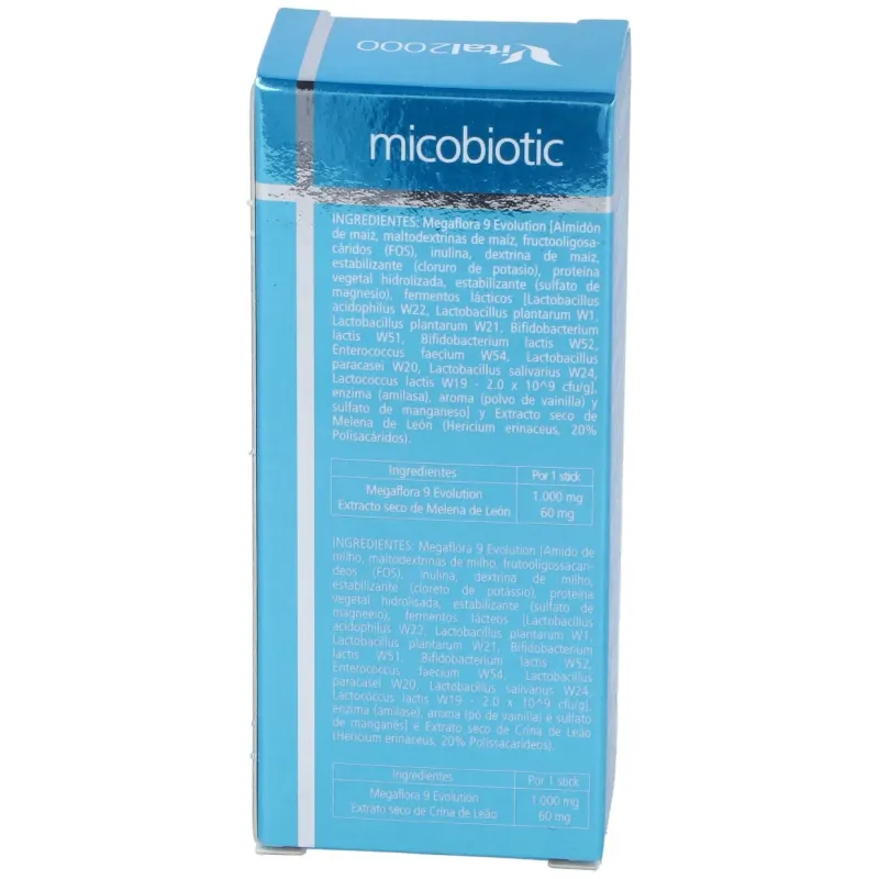 Vital 2000 micobiotic sobres 10 sticks | Farmacia Barata