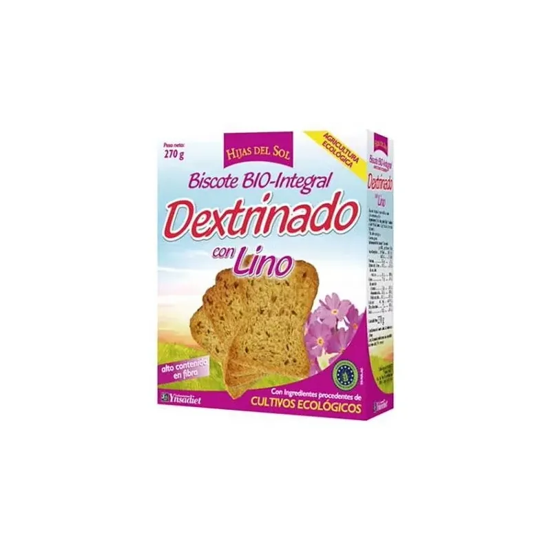 Pan dextrinado con lino 270gr. hijas del sol | Farmacia Barata