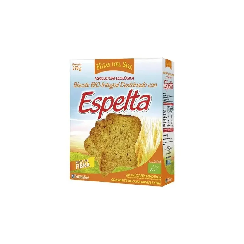 Pan dextrrinado con espelta 270gr. hijas del sol | Farmacia Barata