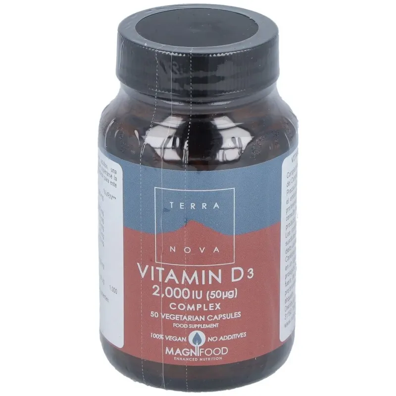 Vitamina d3 2000ui 50vcaps. | Farmacia Barata