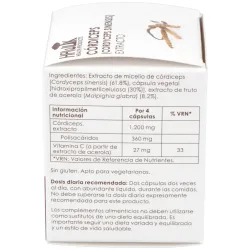 Cordiceps extracto puro 60vcaps. | Farmacia Barata