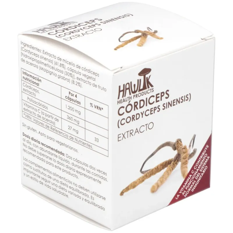 Cordiceps extracto puro 60vcaps. | Farmacia Barata