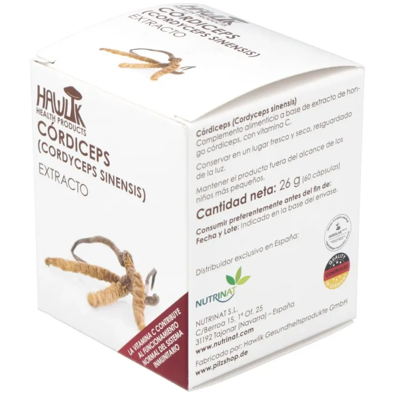 Cordiceps extracto puro 60vcaps. | Farmacia Barata