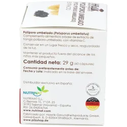 Poliporo umbelado extracto puro 60vcaps. | Farmacia Barata