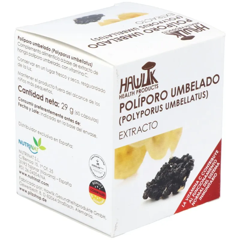 Poliporo umbelado extracto puro 60vcaps. | Farmacia Barata
