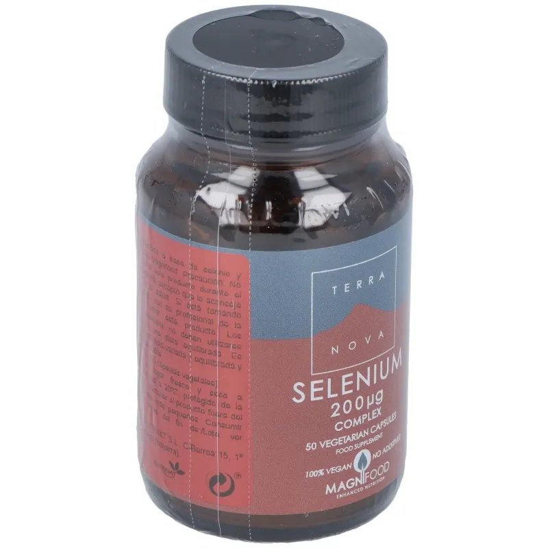 Terranova selenio 200g complex 50caps | Farmacia Barata