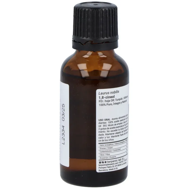 Terpenic laurel bio aceite esencial 30ml | Farmacia Barata