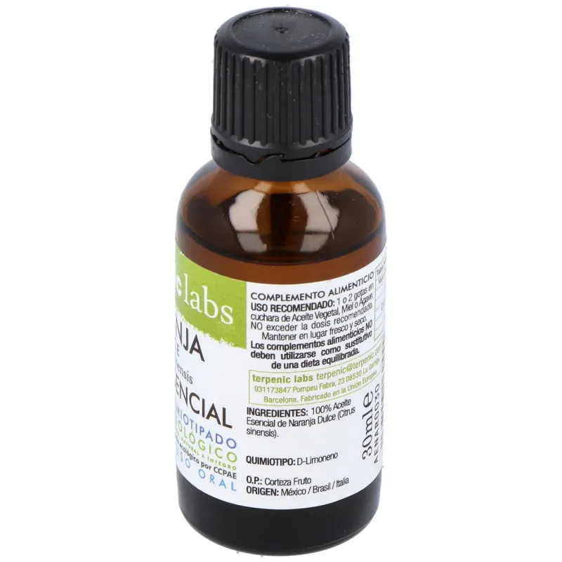 Naranja aceite esencial bio 30ml. | Farmacia Barata