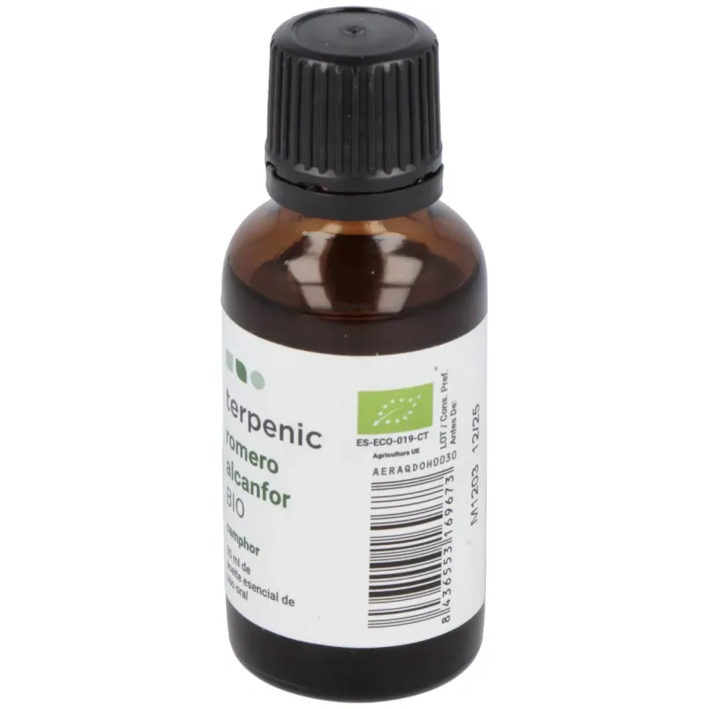 Terpenic aceite esencial romero alcanfor 30ml | Farmacia Barata