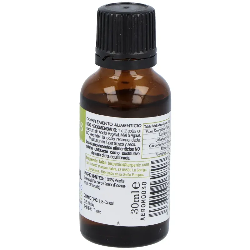 Romero cineol aceite esencial bio 30ml. | Farmacia Barata