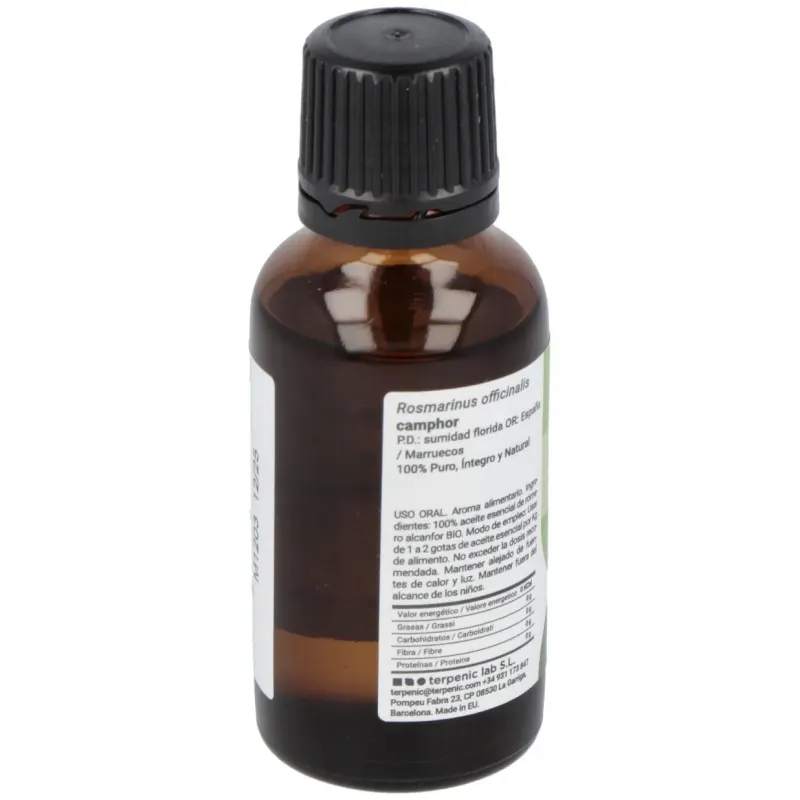 Terpenic aceite esencial romero alcanfor 30ml | Farmacia Barata