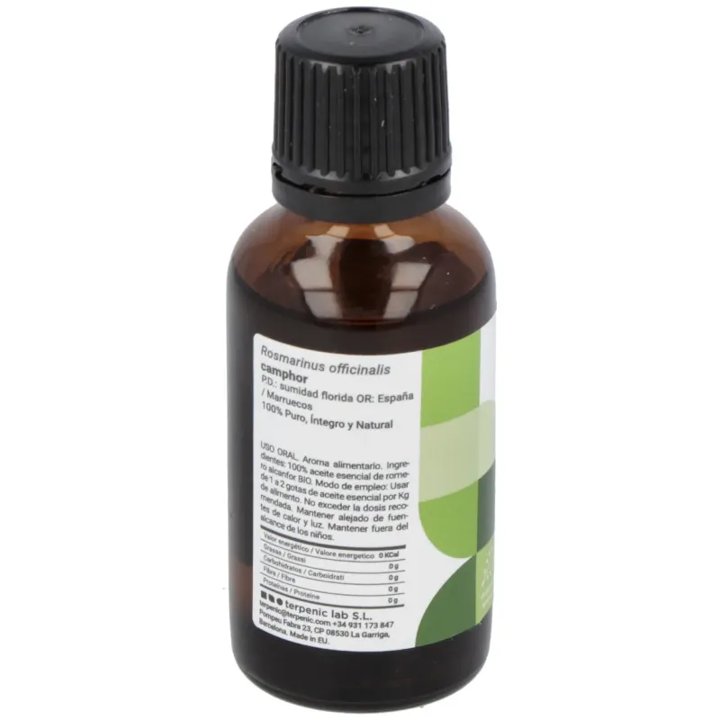 Terpenic aceite esencial romero alcanfor 30ml | Farmacia Barata